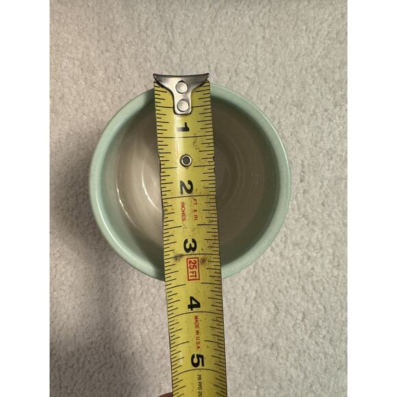 Green Ombre Decor Candle Holder Vase Potter Flower Pot *READ* - Picture 5 of 6